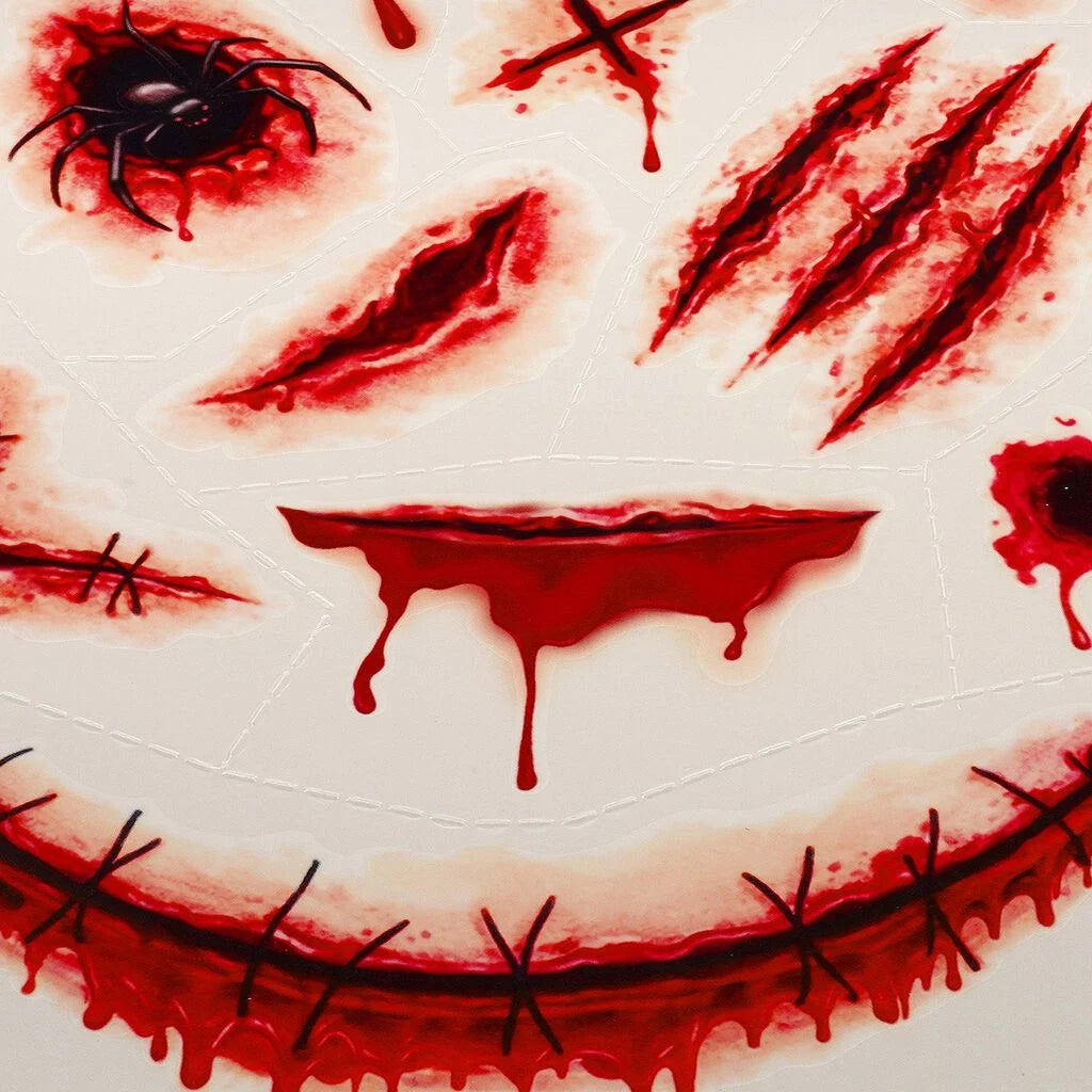 Tatuagens temporárias para rosto e corpo