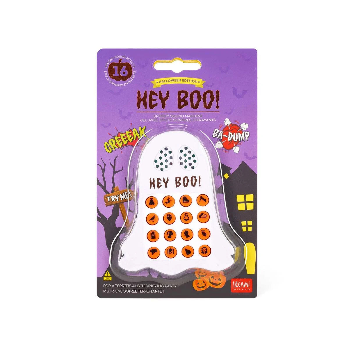 Máquina de som assustadora - Hey Boo!