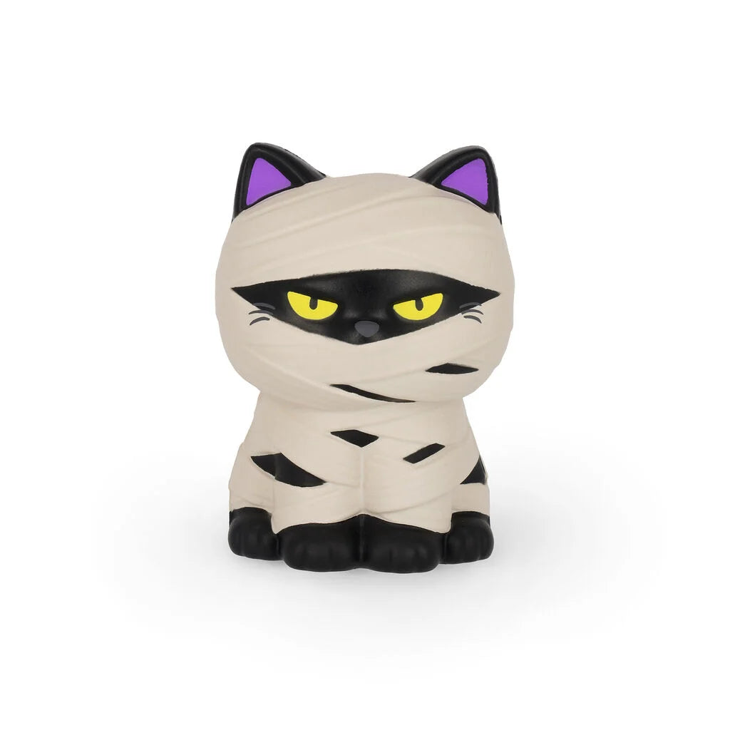 Brinquedo anti-stress de Halloween - Gato-múmia