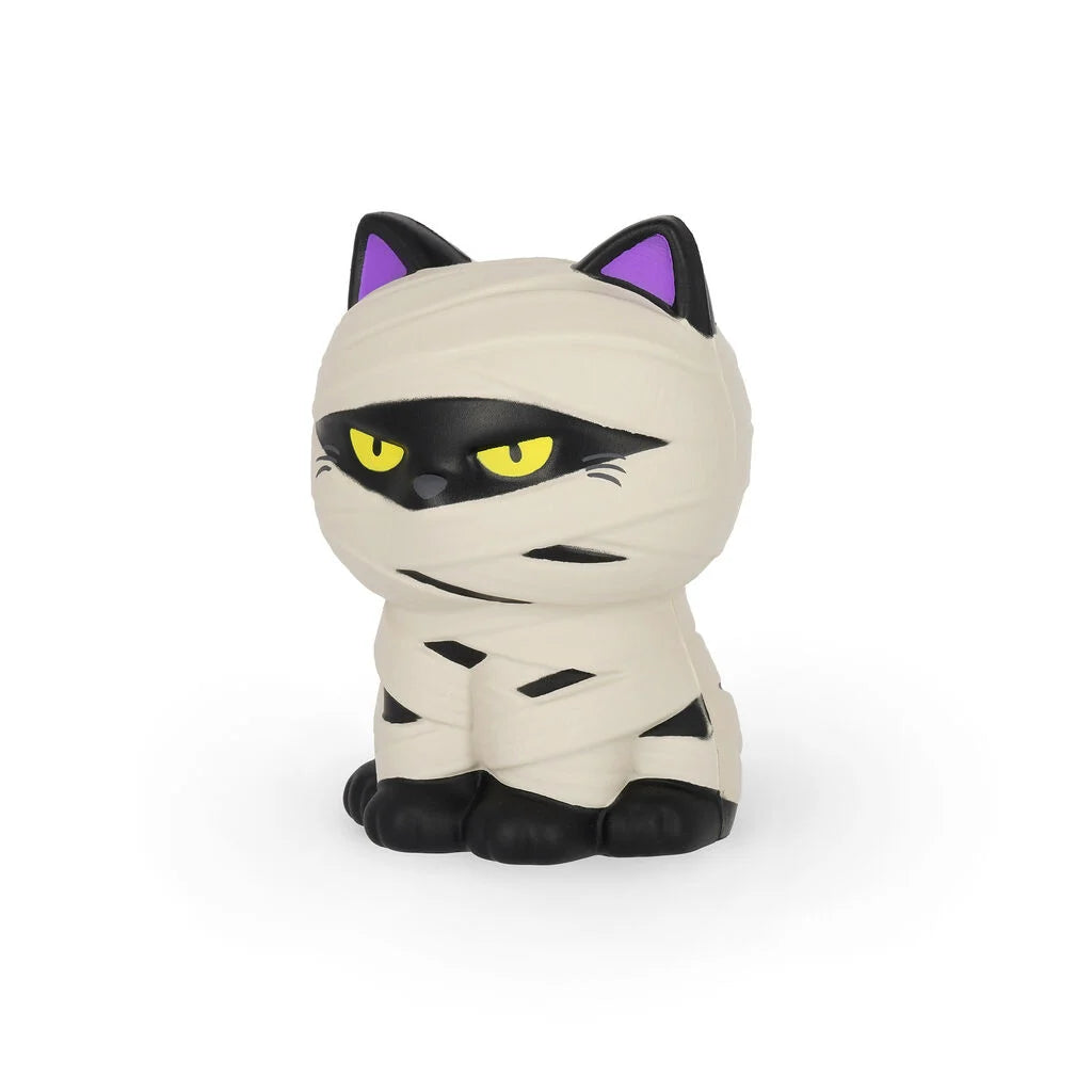 Brinquedo anti-stress de Halloween - Gato-múmia