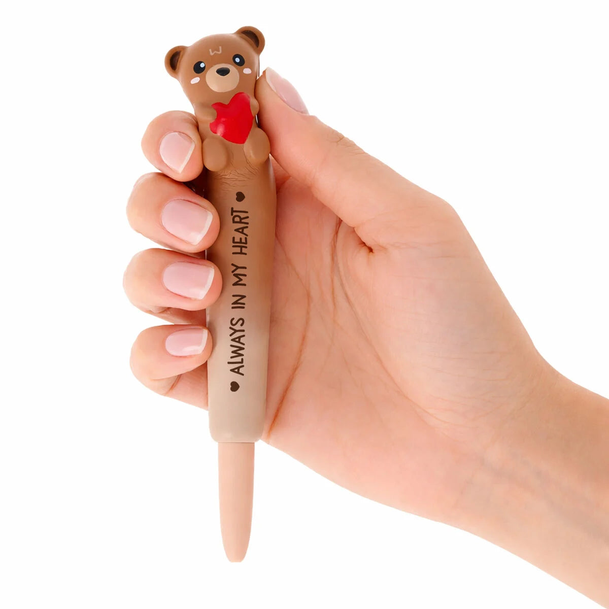 Caneta de gel macia Squeezies - Urso