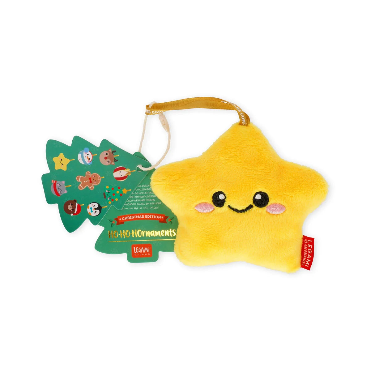 Decoração de Natal Legami Peluche - Estrela
