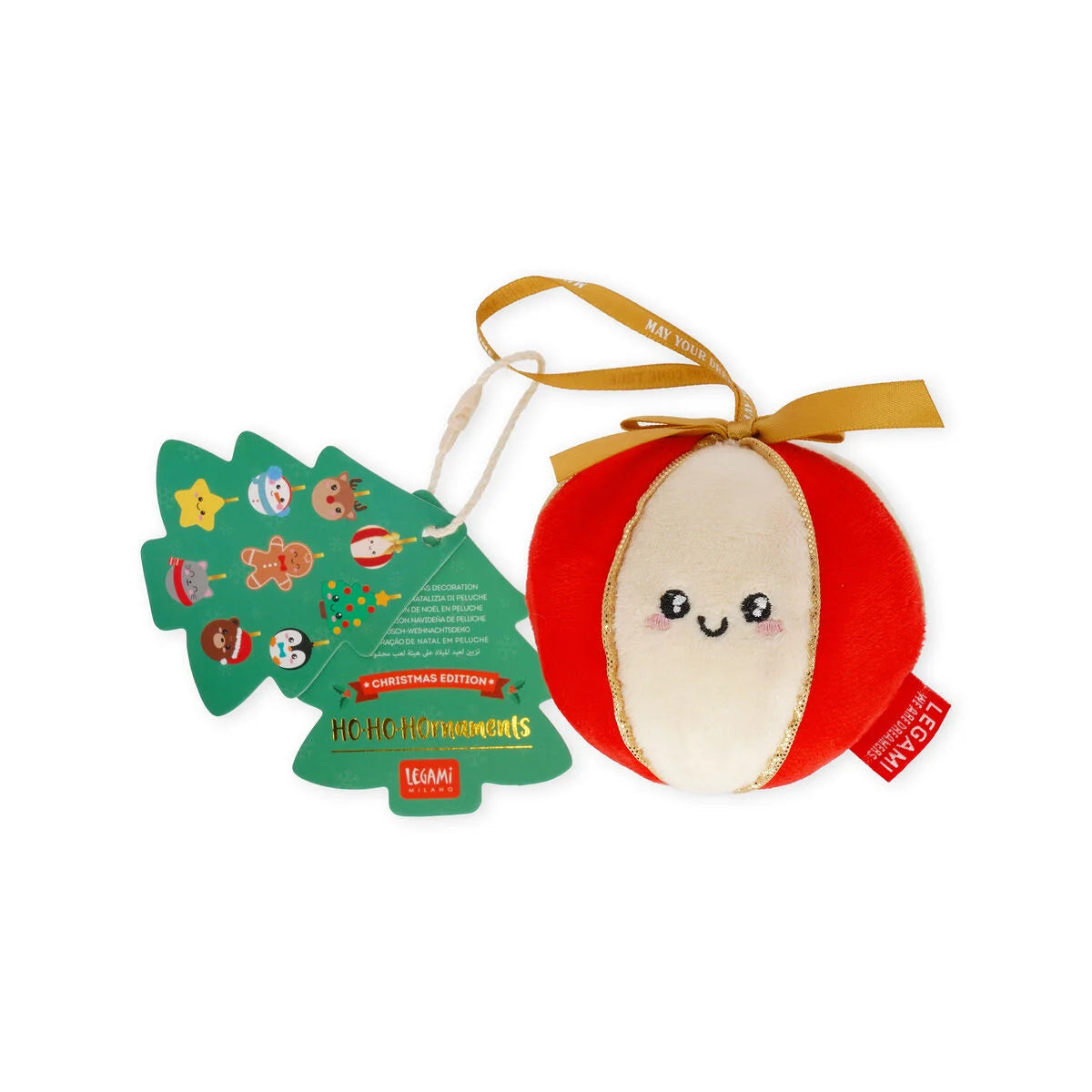 Decoração de Natal Legami Peluche - BALL