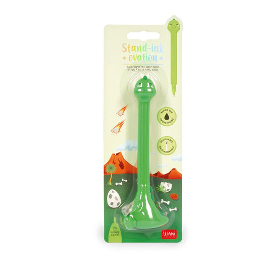 Caneta esferográfica Dino com base - Stand-Ink Ovation