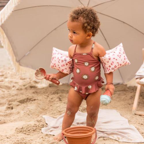 Braçadeiras - Leopard Old Pink