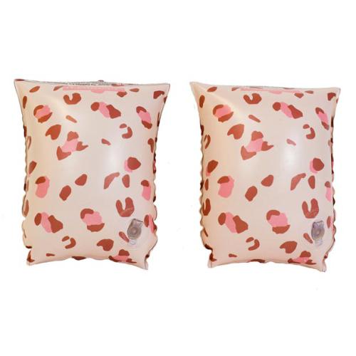 Braçadeiras - Leopard Old Pink