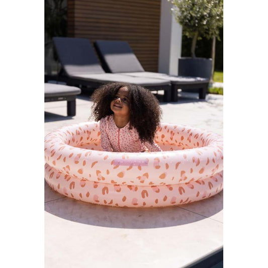 Piscina de Criança 100cm - Leopard Old Pink