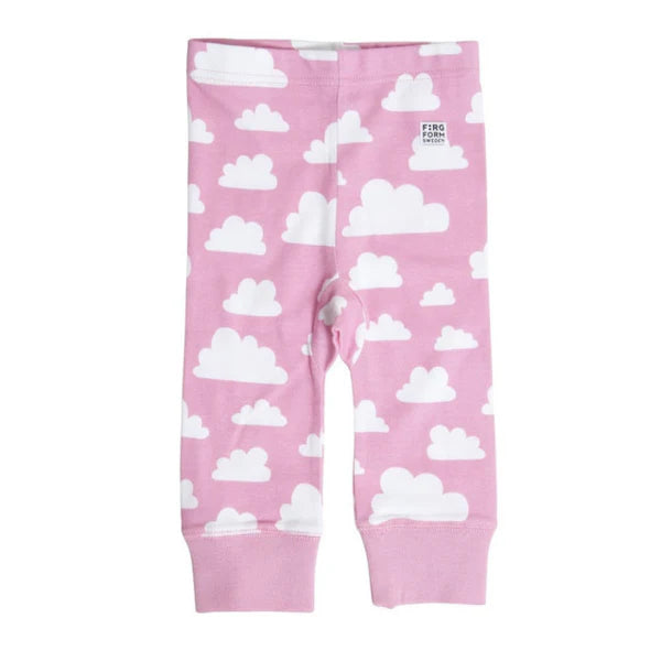 Pijama calça Rosa Nuvem 1/5-2A