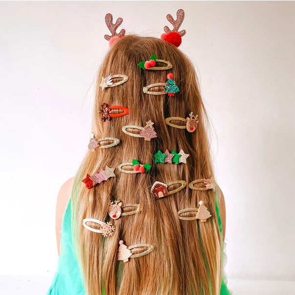 Ganchos de cabelo Gingerbread