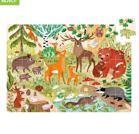 Banana Panda – Wild Jumbo Puzzle – Animais da Floresta