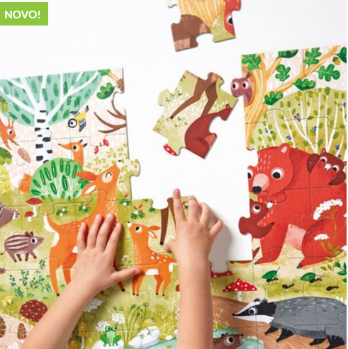 Banana Panda – Wild Jumbo Puzzle – Animais da Floresta