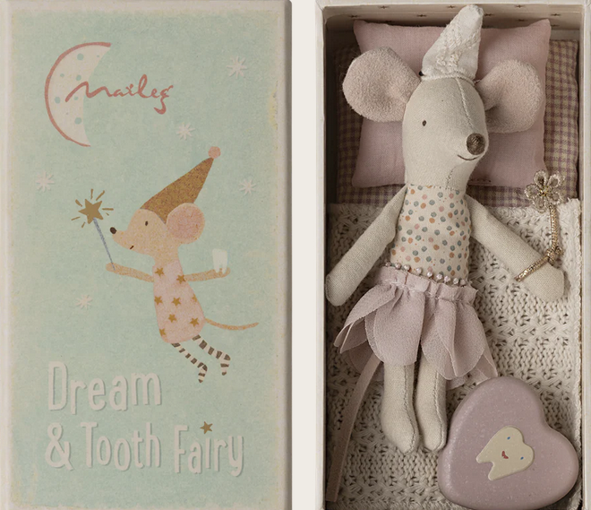 Tooth fairy mouse, Little sister in matchbox