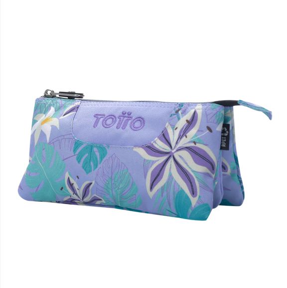 Funda de Mesa Triple - Flor Lila