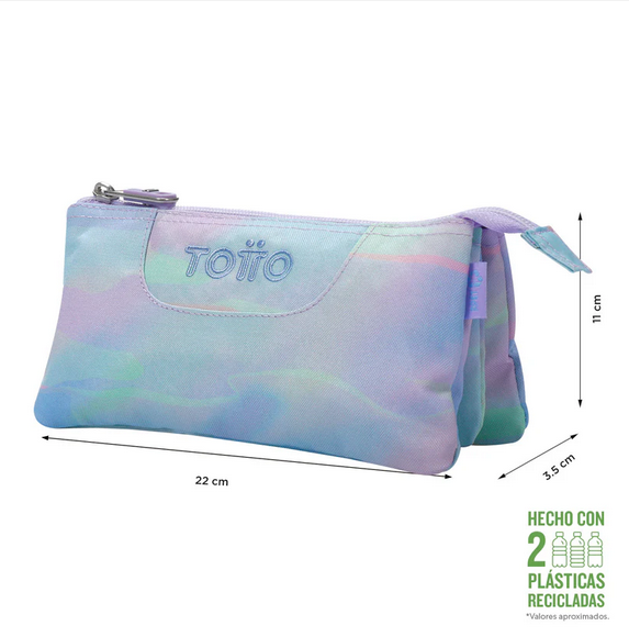 Estuche Triple Tablero - Tie Dye