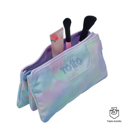 Estuche Triple Tablero - Tie Dye