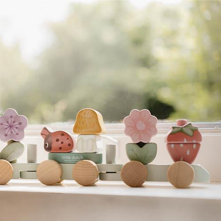 Comboio de Madeira - Fairy Garden