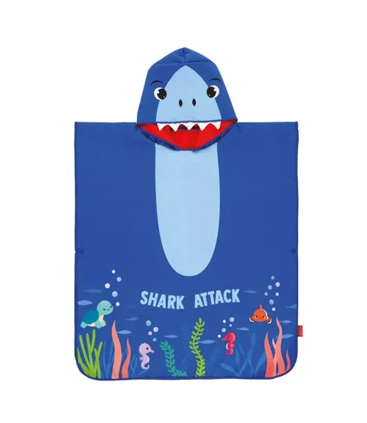 Poncho p/crianças - Tubarão