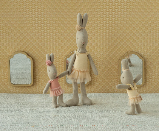 Coelho, Micro - Macacão de balé e saia rosa