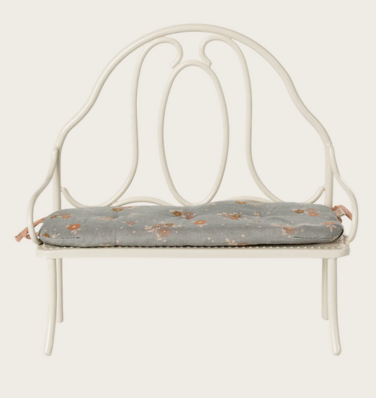 Banco vintage, Miniatura - Branco-creme