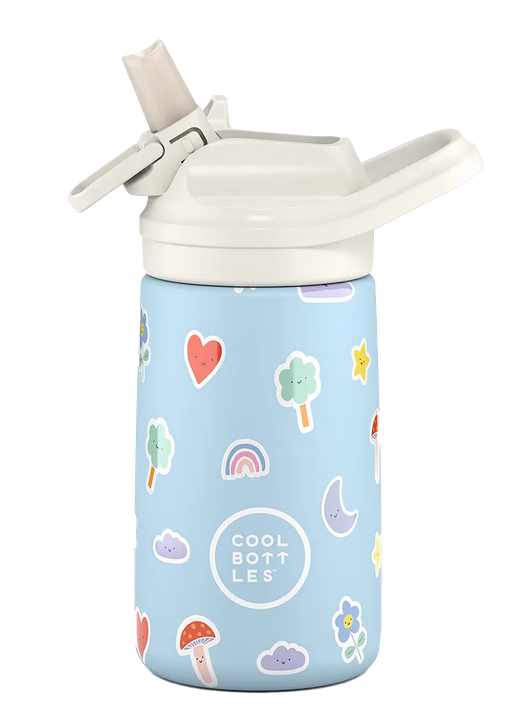Garrafa Térmica Cool Bottles 350ml - Rainbow Clouds
