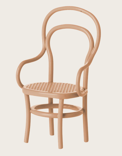 Cadeira vintage – Rosa escuro