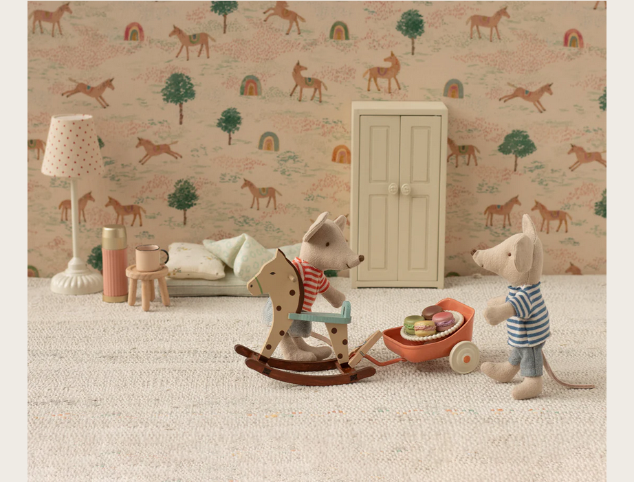 Candeeiro de pé vintage, Maileg -  Areia