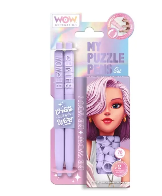 Caneta Puzzle – Personalisa a tua maneira