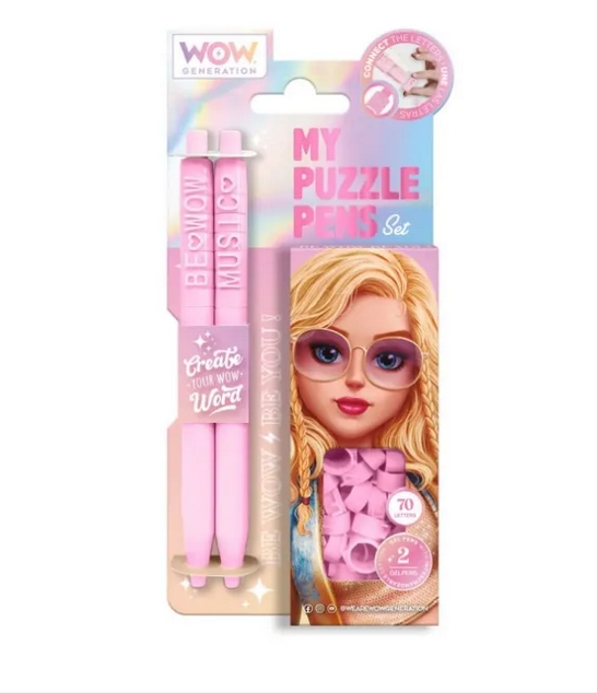Caneta Puzzle – Personalisa a tua maneira