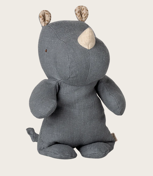 Amigos do safári, Rinoceronte, Pequeno - Azul acinzentado