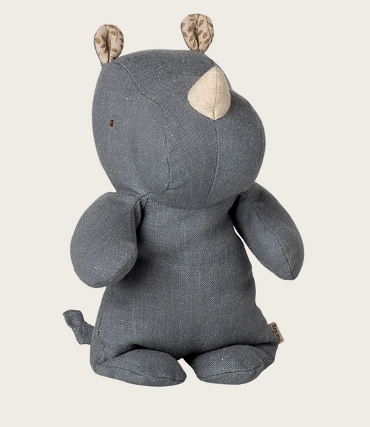 Amigos do safári, Rinoceronte, Pequeno - Azul acinzentado