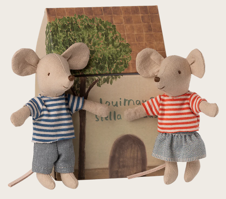 LouiMax e Stella, ratinhos irmãos