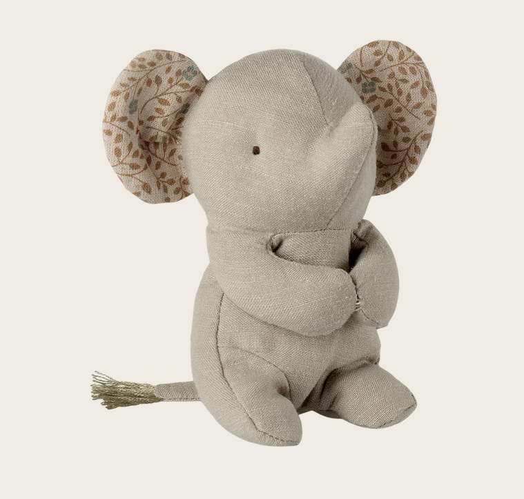 Lullaby friends, Elefante, Mini –  Cinzento - Maileg