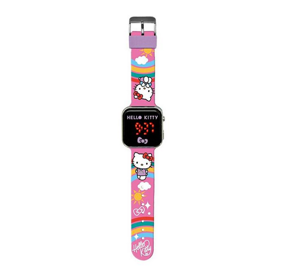 RELOGIO LED HELLO KITTY