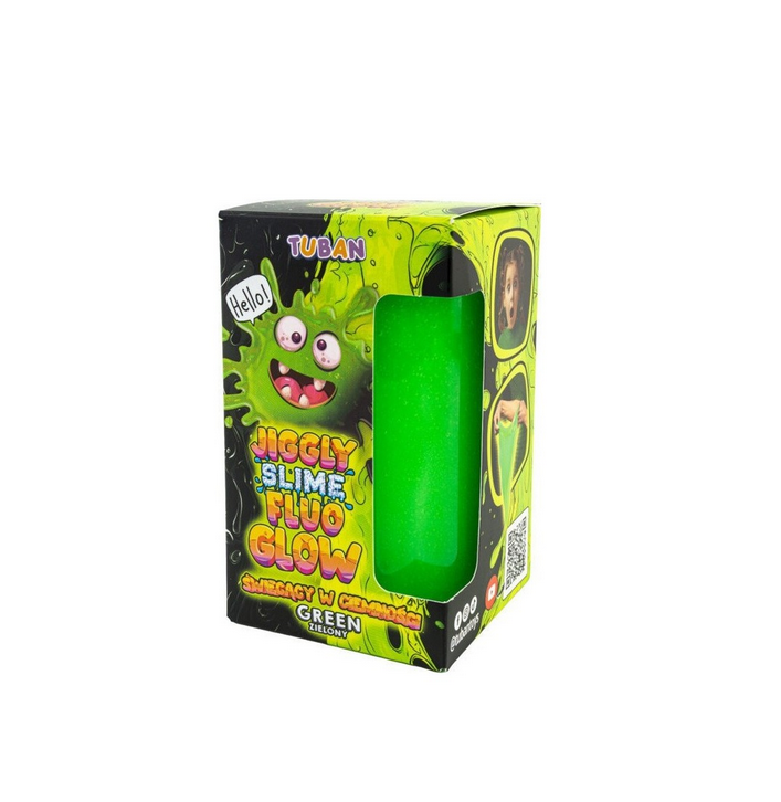 Juggly Slime Fluo Glow Verde
