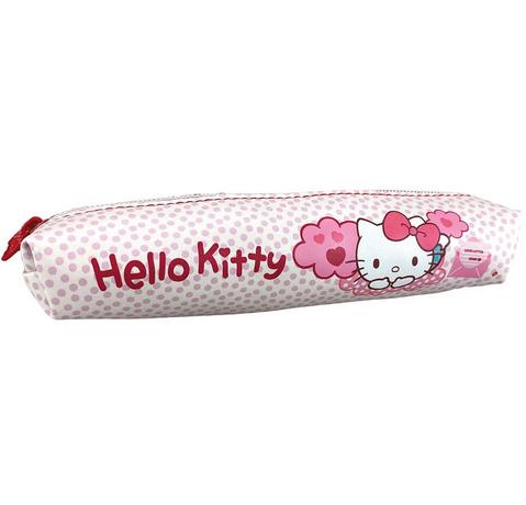 Estojo Bege/Rosa - Hello Kitty
