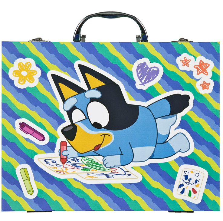 Coloring case Bluey - 38pcs