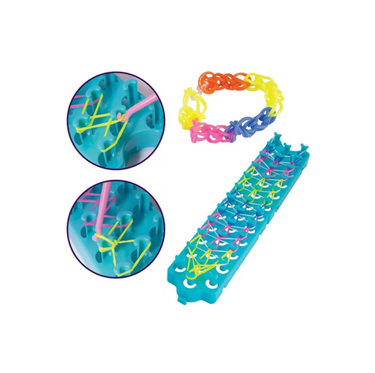 Kit para fazer Pulseiras c/4500 elasticos