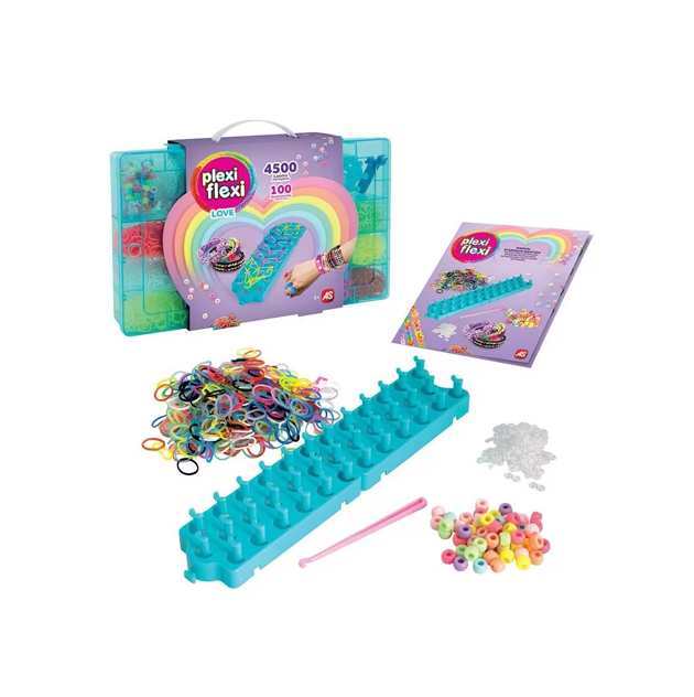 Kit para fazer Pulseiras c/4500 elasticos