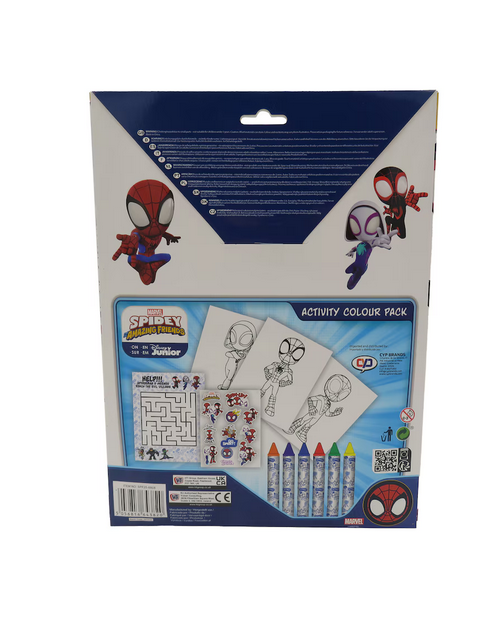 SET ATIVIDADES DE COLORIR - Spidey