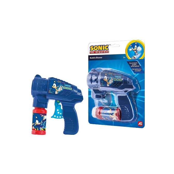 Pistola bolhas sabao - Sonic