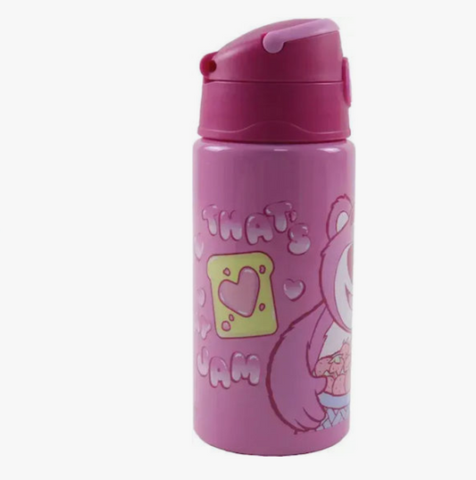 Garrafa Inox 500ml com palhinha - Lotso