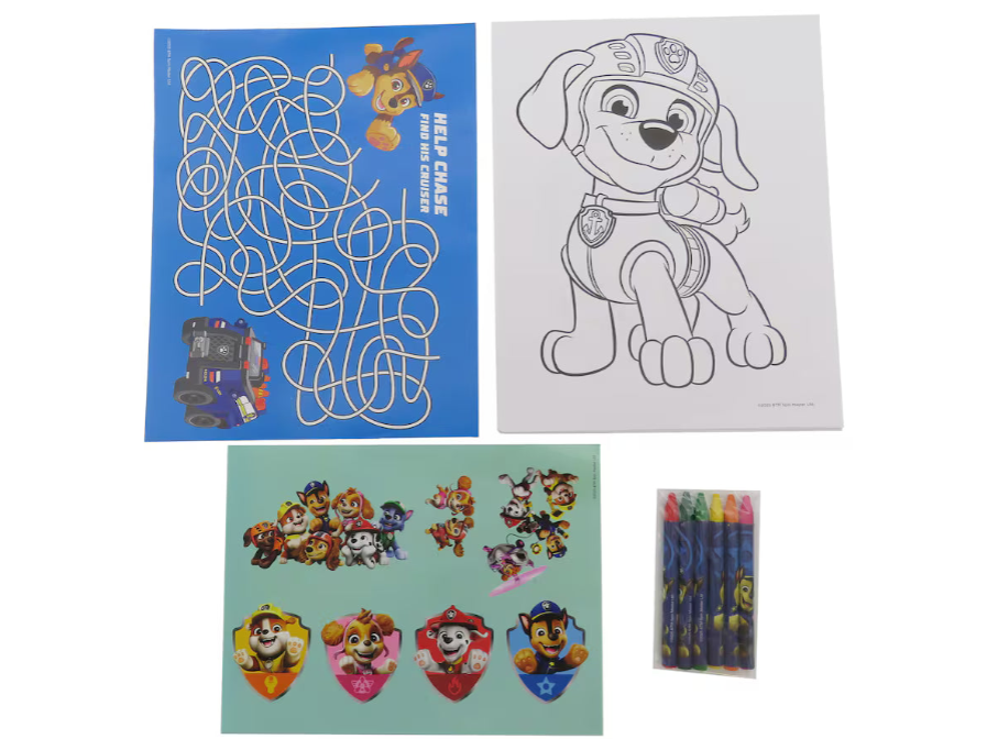 SET ATIVIDADES DE COLORIR - paw patrol