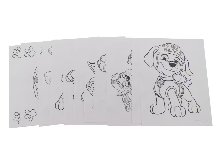 SET ATIVIDADES DE COLORIR - paw patrol