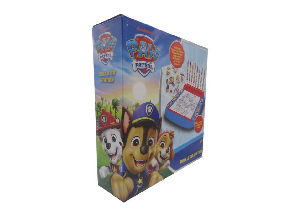 Estação de colorir paw patrol