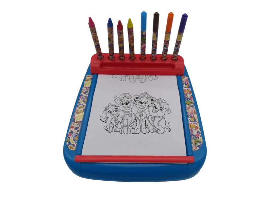 Estação de colorir paw patrol