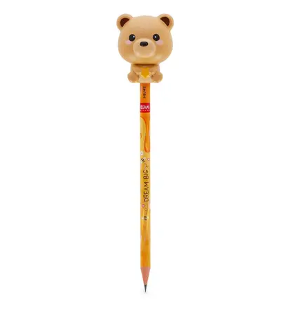 Lápis HB Squeezies - Teddy Bear