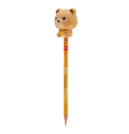Lápis HB Squeezies - Teddy Bear