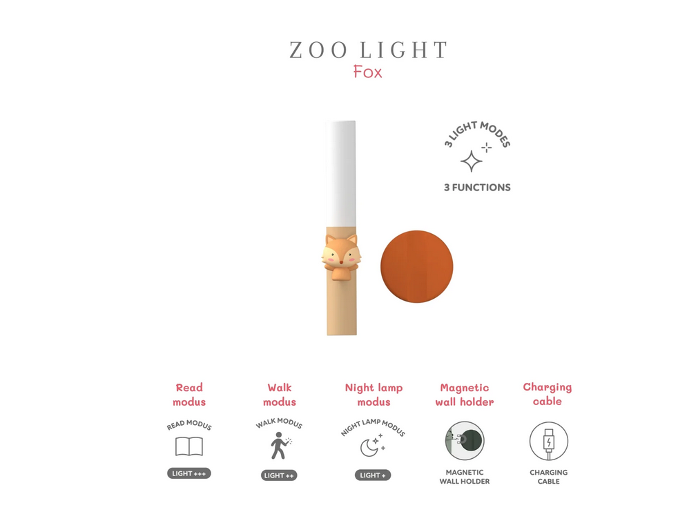 Luz de presença Zoo Light - Raposa