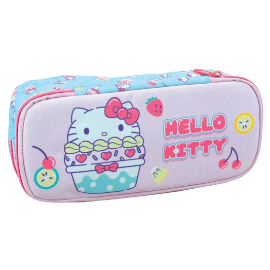 Estojo Oval - Hello Kitty