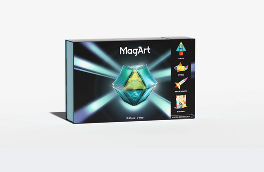Blocos de Construção Magneticos - MagArt 64pçs